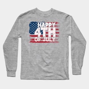 Happy 4th Of July Long Sleeve T-Shirt